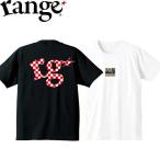 ショッピングRANGE tシャツ range レンジ Checker rg★ SS TEE Black White 半袖Tシャツ カットソー メンズ レディース