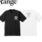 ショッピングRANGE tシャツ range レンジ TK 9.1 oz SS TEE Black White 半袖Tシャツ カットソー メンズ レディース