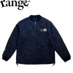ショッピングRANGE ジャケット range レンジ Original Quilting Crew Jacket Black キルティング アウター メンズ レディース