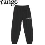 ショッピングRANGE パンツ range レンジ Set UP Nylon Sporty PANTS Black ナイロンパンツ ボトムス メンズ レディース
