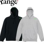 ショッピングRANGE パーカー range レンジ 1 Point HOODY Sweat 12oz Black Ash Gray プルオーバーフード スウェット メンズ レディース