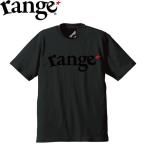 ショッピングRANGE レンジ range tシャツ logo SS TEE BLACKBLACK 半袖 Tシャツ カットソー ブラックブラック