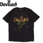 tシャツ Deviluse デビルユース Haze T-shirts Washed Black 半袖tシャツ カットソー メンズ レディース