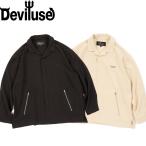 シャツ Deviluse デビルユース Slider Shirts Black ss25044 長袖シャツ カジュアルシャツ メンズ レディース