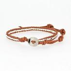 Yahoo! Yahoo!ショッピング(ヤフー ショッピング)ラップブレス 1連レザー 合金メッキシルバー メンズ＆レディース