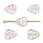 Yahoo! Yahoo!ショッピング(ヤフー ショッピング)はっぱのビーズ たて穴 １０×８ｍｍ ロサリンＡＢ