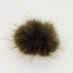Yahoo! Yahoo!ショッピング(ヤフー ショッピング)ミンクファーパーツ 約25mm カーキ 半球状 糸もカンもついておりません