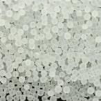 蓄光 無穴ビーズ 約2mm ナチュラルカラー ガラス製 光を蓄光し発光するタイプです 大きさにはばらつきがあります