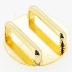  сопутствующие предметы детали металлические принадлежности японский костюм сопутствующие товары obi прекращение obi . останавливать модель C круглый 20mm золотой цвет Gold цвет 