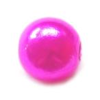 Yahoo! Yahoo!ショッピング(ヤフー ショッピング)お得なプラパール カラーパールビーズ ショッキングピンク ３ｍｍ １連約６０〜７０ｃｍ 約２００〜２５０コぐらい