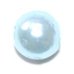 Yahoo! Yahoo!ショッピング(ヤフー ショッピング)お得なプラパール カラーパール ビーズ ライトブルー ５ｍｍ １連約８０ｃｍ 約１８０コぐらい