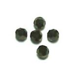 スワロフスキー ＃５０００ ジェットＮＵＴ ２Ｘ ６ｍｍ クリスタライズ ビーズ