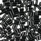 ショッピングビーズ 竹ビーズ 一分竹 ジェット 黒