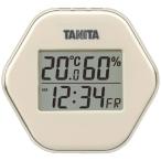 【メール便送料無料】タニタ　TT573IV　デジタル温湿度計　アイボリー