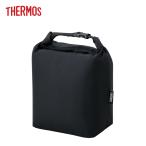 2025 春 サーモス 保冷ロールトップバッグ 5L ブラック RFK-005 BK 【THERMOS 保冷 エコバッグ ペットボトル 5本 折りたたみ コンパクト 保冷剤 熱中症対策】