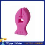 Yahoo! Yahoo!ショッピング(ヤフー ショッピング)【2160円以上送料無料】 キッチンツールキーパー　魚　ピンク　07103