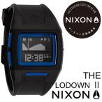 NIXON ニクソン 腕時計 THE LODOWN 2 ザ ローダウン2 Black/Blue ブラック/ブルー 日本正規品