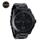 NIXON ニクソン 腕時計 THE CORPORAL SS ザ コーポラル エスエス ALL Black オールブラック 日本正規品