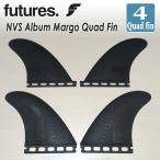 NVS Album アルバム フィン クアッドフィン マーゴマーギソン Margo Quad Fin フューチャー Futures. シングルタブ 4フィン 4本セット サーフボード 日本正規品
