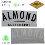 Almond Surfboards &amp; Design миндаль Surf стикер L размер STICKER наклейка разрезное полотно номер товара AMSK-003 Япония стандартный товар 