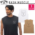 24SS BILLABONG ビラボン ラッシュガード RASH MUSCLE タンクトップ ノースリーブ UPF50+ メンズ BE011857 日本正規品