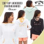 24 SS BILLABONG ビラボン ラッシュガード ZIP UP HOODED RASHGUARD UVカット レディース BE013861 日本正規品