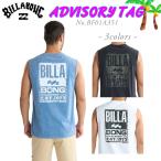 25 SS BILLABONG Billabong майка ADVISORY TAG безрукавка без рукавов tops casual Logo серфинг мужской 2025 год весна лето BF01A351 Япония стандартный товар 
