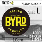 BYRD bird HAIRDO POMADE волосы -poma-do наклейка-логотип Circle L размер LOGO STICKER CIRCLE L Япония стандартный товар 