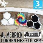 Channel Islands Al Merrick チャンネル アイランド アルメリック シール ロゴステッカー JPN CI CURREN HEX ステッカー