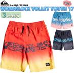 22 Quiksilver Quick Silver шорты WORDBLOCK VOLLEY YOUTH 17 брюки Youth Kids 2022 год весна лето EQBJV03405 Япония стандартный товар 