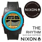 NIXON ニクソン 腕時計 THE RHYTHM ザ リズム BLACK/BLUE/CHARTREUSE ブラック/ブルー/シャルトリューズ 日本正規品