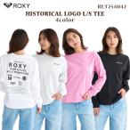 25 FW ROXY ロキシー ロンT HISTORICAL LOGO L/S TEE長袖 プリントTシャツ アウトドア マリンスポーツ サーフィン 2025年秋冬 レディース RLT254042 日本正規品