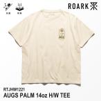 26 ROARK Roar k футболка AUGS PALM 14oz H/W TEE короткий рукав casual антибактериальный дезодорация Street симпатичный мужской 2026 год весна лето RTJHW1221 Япония стандартный товар 