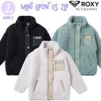 23 FW ROXY Roxy Kids боа жакет MINI UPON US ZIP верхняя одежда .... теплый серфинг девушки 2023 год осень-зима номер товара TJK234083 Япония стандартный товар 