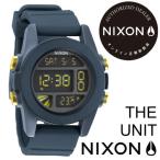 NIXON ニクソン 腕時計 UNIT ユニット STEEL BLUE / YELLOW ANO 日本正規品