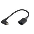 USB-CからUSB 3.0 OTGケーブル、CERRXIAN高速USB 3.0（タイプA）メスからUSB 3.1 C（タイプC）オス90度