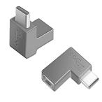 Yahoo! Yahoo!ショッピング(ヤフー ショッピング)fine-R USB TypeC 変換 アダプター Ver.2 左右 ×1 上下 ×1 の 2点セット 縦横 L字 L型 USB3.1 高速