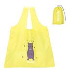 Yahoo! Yahoo!ショッピング(ヤフー ショッピング)Bescaz エコバッグ キャラクター 折りたたみ かわいい 買物袋 水洗い可 繰り返し使用 ピクニック くま 黄色 …