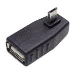 Yahoo! Yahoo!ショッピング(ヤフー ショッピング)KAUMO USB 変換コネクタ （Aメス / micro-Bオス L型左向き OTG） KM-UC233