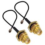 Yahoo! Yahoo!ショッピング(ヤフー ショッピング)Leehitech u.fl ケーブル SMAメス-U.FL IPX IPEX RF同軸 アダプター 1.13 ピグテール ジャンパーケーブ