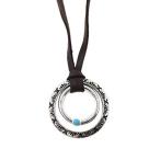 Yahoo! Yahoo!ショッピング(ヤフー ショッピング)H.N.Z ネイティブ アメリカン シルバー オルテガ リング メンズ ネックレス レザー ターコイズ インディアンジュエリー レザー メン