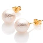 Yahoo! Yahoo!ショッピング(ヤフー ショッピング)アールデイズ R-days コットンパール ピアス （ピンク8mm） 3色3サイズ 日本製