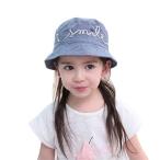 Yahoo! Yahoo!ショッピング(ヤフー ショッピング)（よキーよ） Yokeeyoo 帽子 キッズ ハット男の子 女の子 ジーンズ風 つば広 UVcut 日よけ 紫外線対策 綿 サファリハット