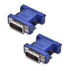 Evanlak DVI edid エミュレーター パススルー、ディスプレイエミュレーター (デスクトップを再配置しないモニター) KVMスイ