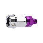 ブレーキブリーダーソケット 9mm ワンウェイバルブ内蔵 STRAIGHT/19-0009 (STRAIGHT/ストレート)