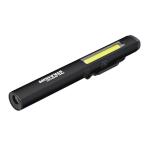 【在庫限り】充電式LEDペンライト 調光機能UVライト付き ブラック STRAIGHT/38-971 (STRAIGHT/ストレート)
