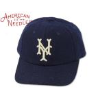 AMERICAN NEEDLE アメリカンニードル ARHCIVE LEGEND CAP-NEWYORK CUBANS NAVY ニューヨーク・キューバンズ キャップ ネイビー 22121