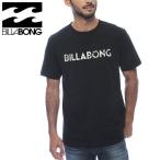 ビラボン メンズ ブランドロゴ 半袖 Tシャツ コットン クルーネック BILLABONG BC011200 ブラック