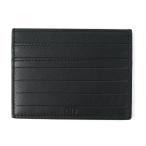DIOR HOMME Dior Homme кожа two цветный футляр для карточек окантовка дизайн черный красный 4 листов карман 10-BO-0127[ б/у ]