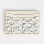 GOYARD SAINT SULPICE CARD WALLET White Goyard футляр для карточек солнечный shurupis чехол для пропуска футляр для визитных карточек белый ho 